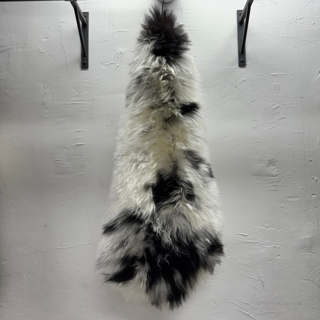 Himalayan Long Hair Lambskin | Naturally Spotted