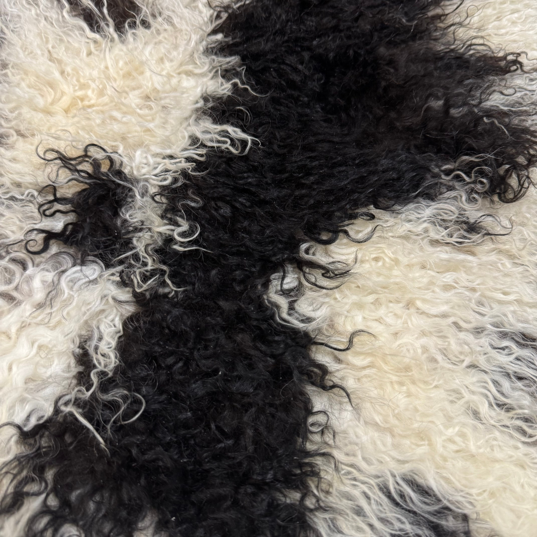 Mongolian Shearling | Naturally Spotted