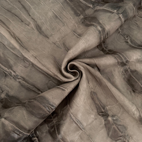 Tek brown Melo Lamb leather with rich texture and deep color for high-end design work – District Leathers.