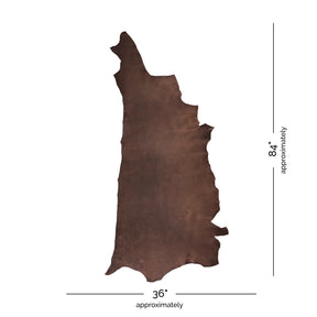 Mohabi Vegetable Tanned Pebble Cow Hide