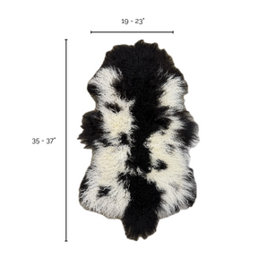Mongolian Shearling | Naturally Spotted