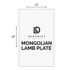 Mongolian Lamb Plate