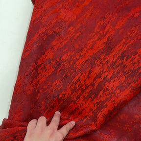 Only 3 Available | Fall Sunset Van Gogh Acid Distressed Hair-On Cow