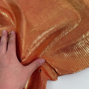 Golden Rust Foil Lizard - only 1 available | SALE