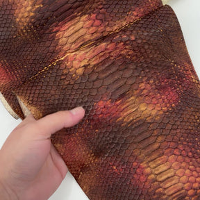 Autumn Leaf Short Tail Python | SALE | LAST 2 HIDES!