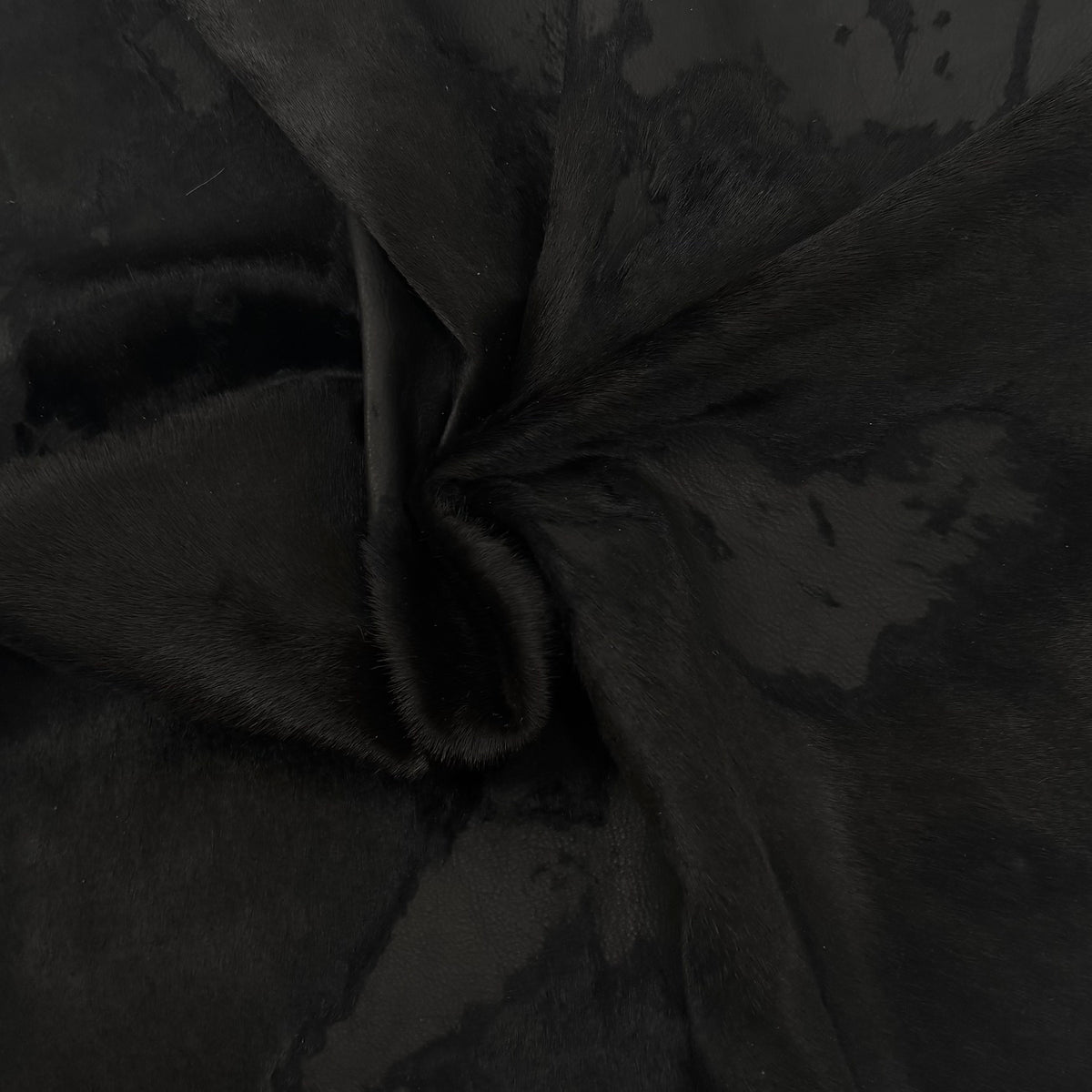 Rust Hair-on Acid-Wash Baby Calf